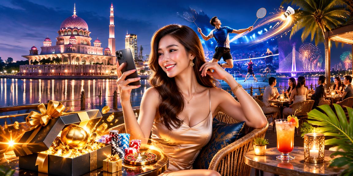 Pengguna di Putrajaya mempelajari cara main baccarat o9win melalui skrin mudah alih